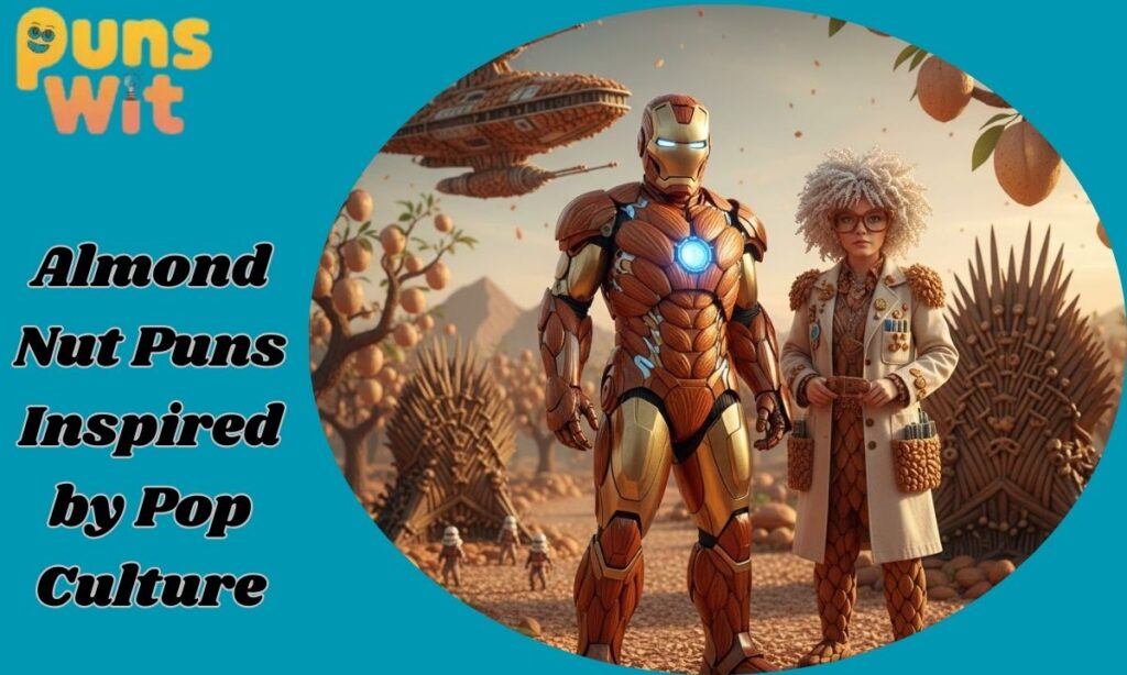 Almond Nut Puns Inspired by Pop Culture