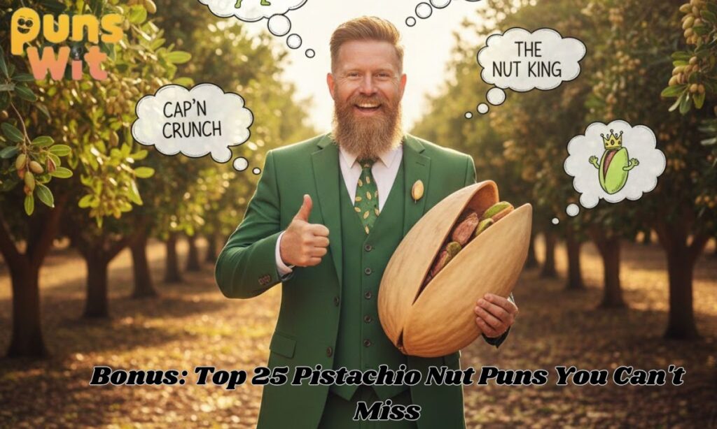 Bonus Top 25 Pistachio Nut Puns You Can't Miss