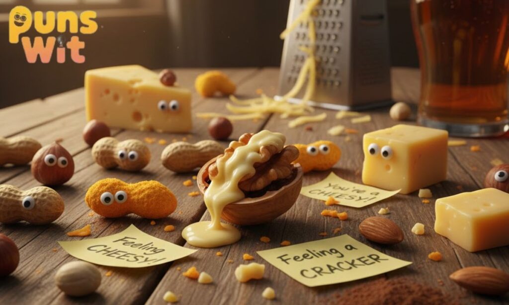 Cheesy Dirty Nut Puns That Will Crack You Up