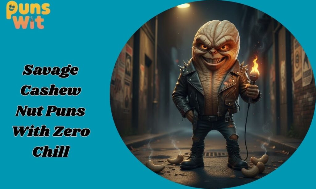 Savage Cashew Nut Puns With Zero Chill