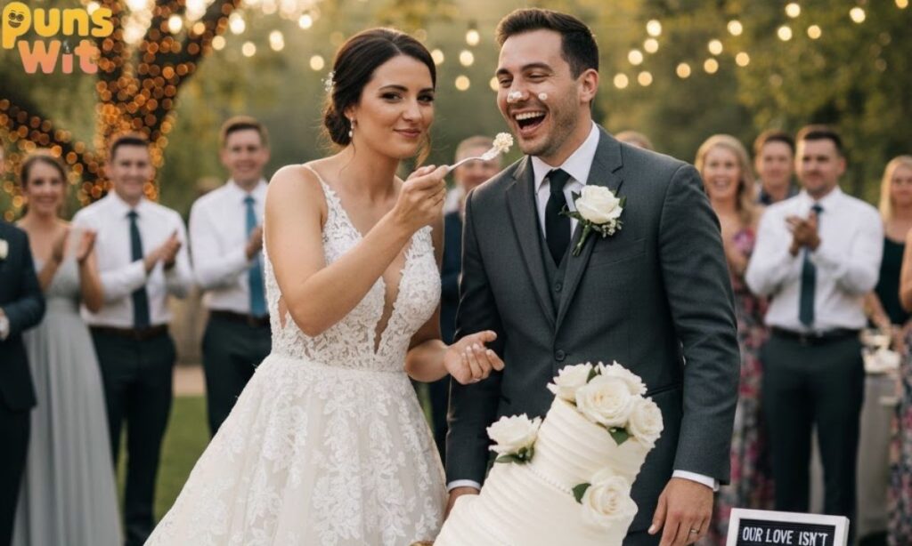 Bride & Groom Wedding Cake Jokes You'll Love