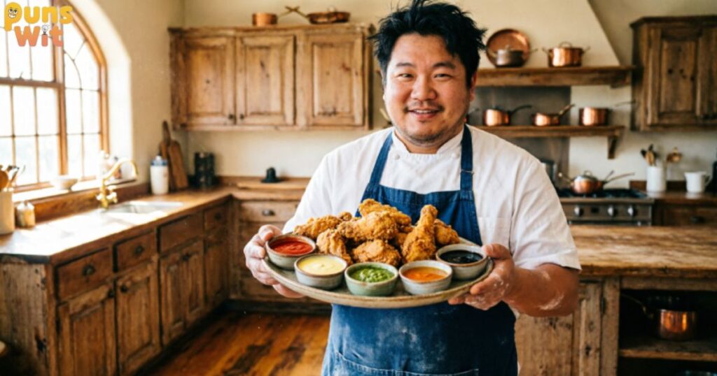 Fried Chicken Puns About Sauces and Dips